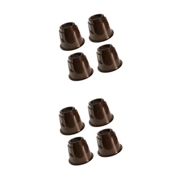 Matsuzay Elevadores antideslizantes para muebles de 4 piezas Elevadores duraderos para muebles con fondo antideslizante de amplia aplicación Type4 NO4