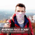thumbnail image 7 of Neck Gaiter Face Cover Scarf, 90s Style Peace sign Retro Soft Face Sun Mask Cover Scarf Headband Cooling Sweat Absorbing Bandanas Hiking Cycling Running, 7 of 7