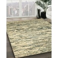 thumbnail image 2 of Ahgly Company Indoor Rectangle Abstract Brown Gold Abstract Area Rugs, 3' x 5', 2 of 6