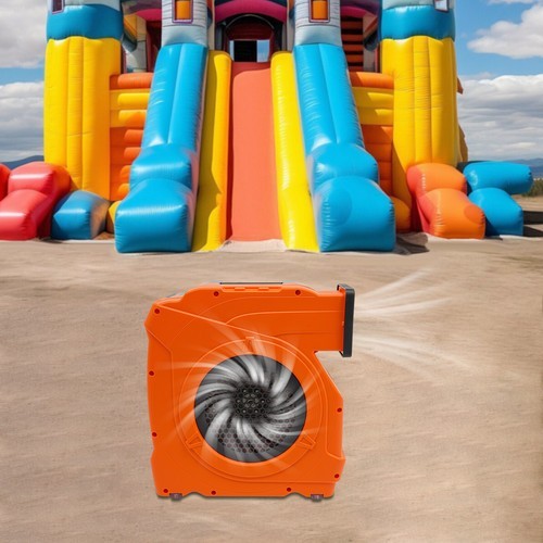 3HP Bounce House Blower, 2150W Portable Commercial Air Blower for Large Water Slides Inflatable Castle Jump Slides, Air Blower for Inflatable