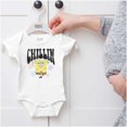 thumbnail image 5 of SpongeBob Retro Cartoon Chillin Romper Boys or Girls Infant Baby Brisco Brands 12M, 5 of 6