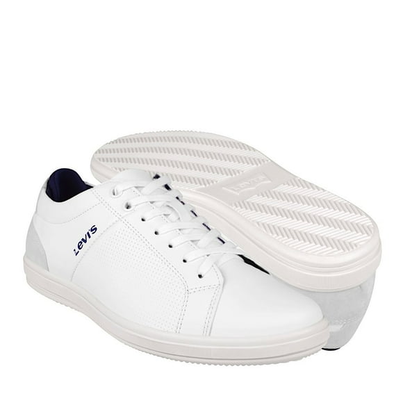 Tenis Levi´s Caballero L211511 Simipiel Blanco