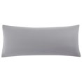 thumbnail image 2 of Unique Bargains Pillowcases Zippered Microfiber Body Pillow Cover Grey 20" x 60", 2 of 8