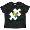 thumbnail image 3 of Inktastic Autism Puzzle Piece Autistic Spectrum Awareness Boys or Girls Toddler T-Shirt, 3 of 5
