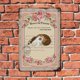 thumbnail image 4 of Letreros metálicos vintage con diseño floral francés de Pascua, decoración de Pascua, 12 x 8 pulgadas, 4 of 7