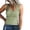 Green, variant on Babysbule Womens Summer Tops Clearance Women Casual Tanks Sleeveless Buttons Slimming Solid Pullover Vest Blouse Tops