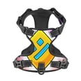thumbnail image 4 of Lsque Geometry Dash Dog Harness, No-Pull Pet Harness with 2 Leash Clips, Adjustable Soft Padded Dog Vest with Easy Control Handle for Large Dogs-X-Large, 4 of 9