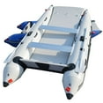 thumbnail image 4 of BRIS 11Ft Inflatable Catamaran Inflatable Boat Dinghy Mini Cat Gray, 4 of 10