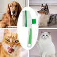 thumbnail image 5 of HHBEAUTY Pet Hair Removal Comb Flea Comb, Cat Brush with Release Button, Cat Grooming Brushes for Indoor Cats Shedding, Cleaning Shedding Pet Hair Remover for Dogs Cats Pet Grooming Brush Tool, 5 of 9