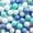 Blue;White, variant on Ball Pit Balls for Toddlers, BPA Free Crush Proof Plastic Toy Balls for Ball Pit, Children's Pool Water Toys, Macaron Ocean Balls for Play Tent 2.15 Inch Pack of 100
