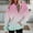 Pink, variant on VISALY Hoodies Pullover Tunic Sweatshirt Oversized Casual Long Sleeve Loose Fashion Pockets Pullover Tops Printed Sweatshirts Soft Sweaters Womens Sweaters Dressy Casual Pullover Sweatshirt Blue L