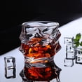 thumbnail image 3 of Whisky Glass Creative Clear Multipurpose Reusable Whisky Tumbler Drinking Glass, 3 of 10