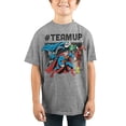 thumbnail image 3 of DC Comics Justice League #TeamUp Youth Boys T-Shirt-Small, 3 of 6