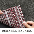 thumbnail image 6 of Red and White Christmas Folk Pattern Door Rugs,Washable Non Slip Door Mats Indoor,Decorative Door Mats,Entry Mat Indoor for Entrance,Bedroom,Kitchen,Bathroom,20"x32", 6 of 6