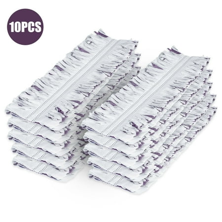 10pcs Disposable Mop Pad Refills Fit for SwifferPowerMop Multi-Surface Mop and PowerMop Wood Mop for Floor Cleaning