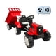 thumbnail image 1 of Montable Eléctrico The Baby Shop - Tractor de 6v con Remolque y Control Remoto Rojo -, 1 of 8