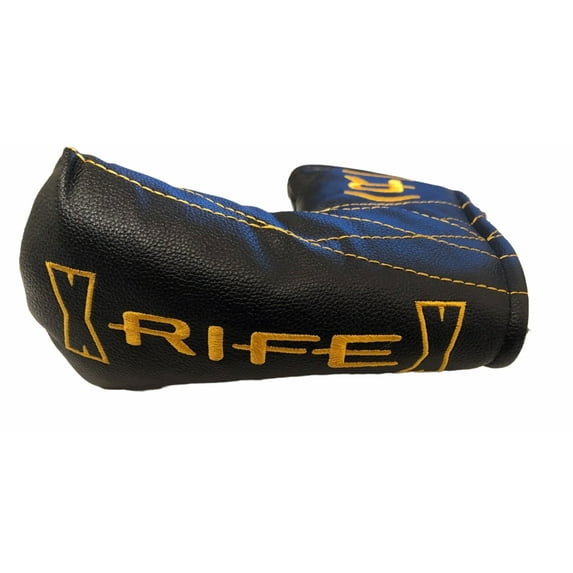 Rife Black and Gold "R" Series Blade L-Shape Headcover