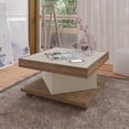 thumbnail image 1 of Mesa de Centro Bertolini Sahara Pino Con Off White, 1 of 6