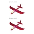 thumbnail image 1 of sweethay Modelo de avión Tamaño compacto Avión de juguete Avión deslizante Operación simple Estructura firme Resistencia al desgaste Tipo 1 2Conjunto, 1 of 6