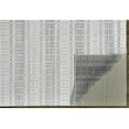 thumbnail image 3 of HomeRoots 511452 10 x 14 ft. Ivory & Blue Striped Hand Woven Rectangle Area Rug, 3 of 5