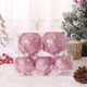 thumbnail image 3 of Bolas de purpurina para colgar en el árbol de Navidad, forma de pétalo, piñas de pino, para decoración del hogar, fiestas de Navidad, Año Nuevo 2023, 8/10 cm, 3 of 5