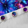 thumbnail image 4 of Manfei Female Men Blue Butterfly Black Out Curtains,Chic Floral Flowers Curtains Pack of 2 (42x63 Each),Abstract Gradient Bedroom Curtains,Microfiber Bedroom Decor, 4 of 6