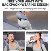 Breo N5 Mini Neck Massager with Heat Vibration Cordless Back Shoulder Massager for Muscle New Year Gift