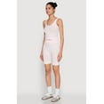 thumbnail image 3 of Womens Seamless Textured Knit Tank Top and Biker Shorts, 3 of 4