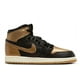 thumbnail image 3 of N I-K-E A i r-Jor-dan 1 Retro High OG Mens 14 DZ5485-071 Black/Metallic Gold New, 3 of 6