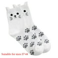 thumbnail image 3 of KCAHPAN Cute Animal Socks for Women with 3D Cats Ears and Paws Print Cotton Crew Socks Hosiery Gift for Parties or Daily Wear, 3 of 21