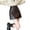Coffee, variant on Women's Pure Colored Short Skirt Skirt Tight Leather Skirt Slit Miniskirt Bathing Suit Skirt