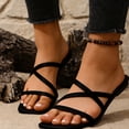 thumbnail image 2 of Willtoo Women's Summer Strappy Flat Sandal Adjustable Casual Fisherman Shoes Open Toe Slingback Sandals for Women, 2 of 5