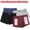 4XL, variant on 4Pcs anties,Anti-theft Zipper Pockets Mid-rise Seamless Elastic Men Panties Solid Color U-Bump Male Shorts Briefs Daily Wear-Random Color,L