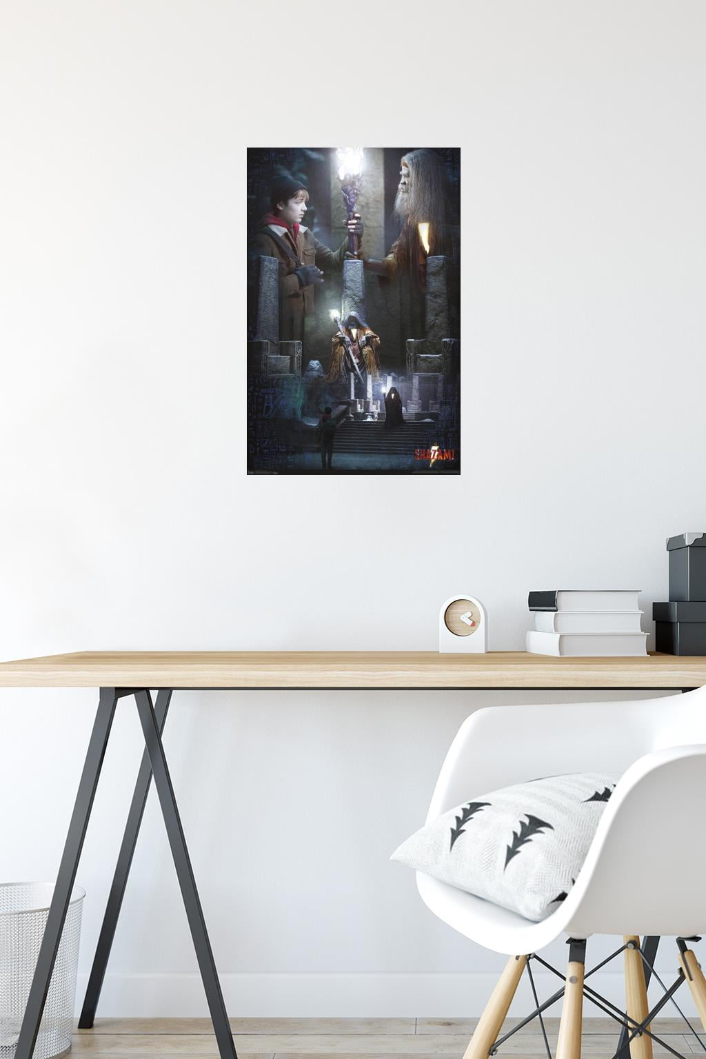 DC Comics Movie - Shazam - The Wizard Wall Poster, 14.725" x 22.375"