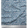 thumbnail image 1 of Soimoi Polyester Crepe Fabric Flower Artistic Fabric Prints by Yard 42 Inch Wide, 1 of 3