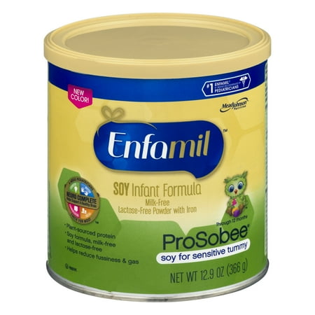 Enfamil ProSobee Soy Infant Formula Powder 12.9 oz. Canister