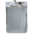 thumbnail image 6 of Better Homes & Gardens Silver Faux Rabbit Fur Bath Rug Set, 2-Piece, 17" x 24" & 20" x 30", 6 of 7