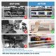 thumbnail image 5 of 8 Piezas de Barras Dobles para Refrigerador RV, Varillas de Tensión Ajustables para Refrigerador, Accesorios de Cocina para Refrigerador RV, Barras para Refrigerador, 5 of 5