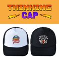 thumbnail image 2 of Stranger Things-Gorra de malla con dibujos animados para niños y adultos, gorra de béisbol informal con visera, sombrilla para exteriores, Hellfire Club, Verano Fivean unisex, 2 of 2