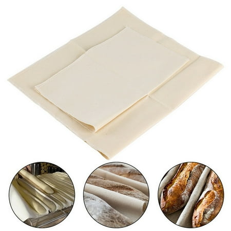 

Bread Dough Pastry Baking Mat Cushion Cotton Fermented Cloth Kitchen Bakery Tool Brown Cotton