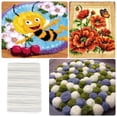 thumbnail image 3 of Clispeed White Crochet Mesh Floor Mat for Home Decor, Artistic Handmade Cloth Rug, and Stylish Piece, 3 of 8