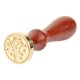 thumbnail image 2 of Cuadros Decorativos Sello de cera de sobre retro Sellos Mango de madera Cera de sellado Manualidades de bricolaje (K01) Tmvgtek embutido en tela, 2 of 4