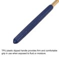 thumbnail image 4 of Unique Bargains 3mm x 140mm Titanium Coated Half Round Diamond Needle Files with TPU Handle 2 Pack, 4 of 5