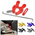 thumbnail image 1 of Foot Rests Adjustable Set Ascend Backward Accessory Firm Easily Kit Feet Rest Motorcycle Accessories Replacement for YamahaR15 V3 17-19 Yellow, 1 of 6