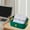 Green, variant on YIMWNYI Desk Organizer, Stackable Storage Bins for Office and Home, Plastic Organizing Baskets with Handles for Shelves, Dormitory, Laundry, and Arts Storage, Home Decor Accessory