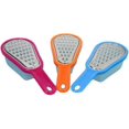 thumbnail image 1 of Mini cheese grater with stainless steel blade, fruit and vegetable chopper, removable collection tray for sealed food storage, 1 of 5