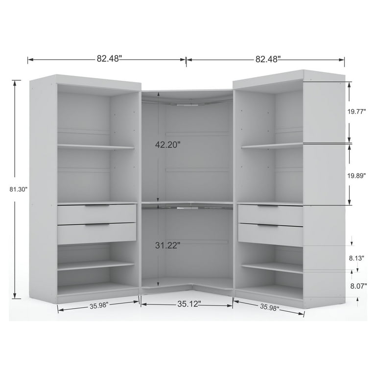 Corner closet cabinet deals