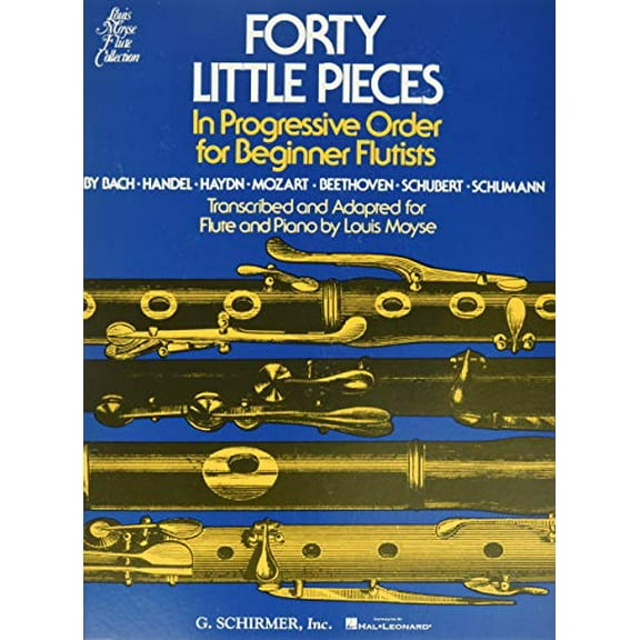 Pre-Owned Forty (40) Little Pieces: For Flute & Piano (Paperback) 0793525527 9780793525522