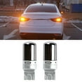 thumbnail image 3 of 2Pcs Chrome 7440 T20 144SMD Amber Canbus Error Free LED Lamp Bulb Turn Signal Light, 3 of 8