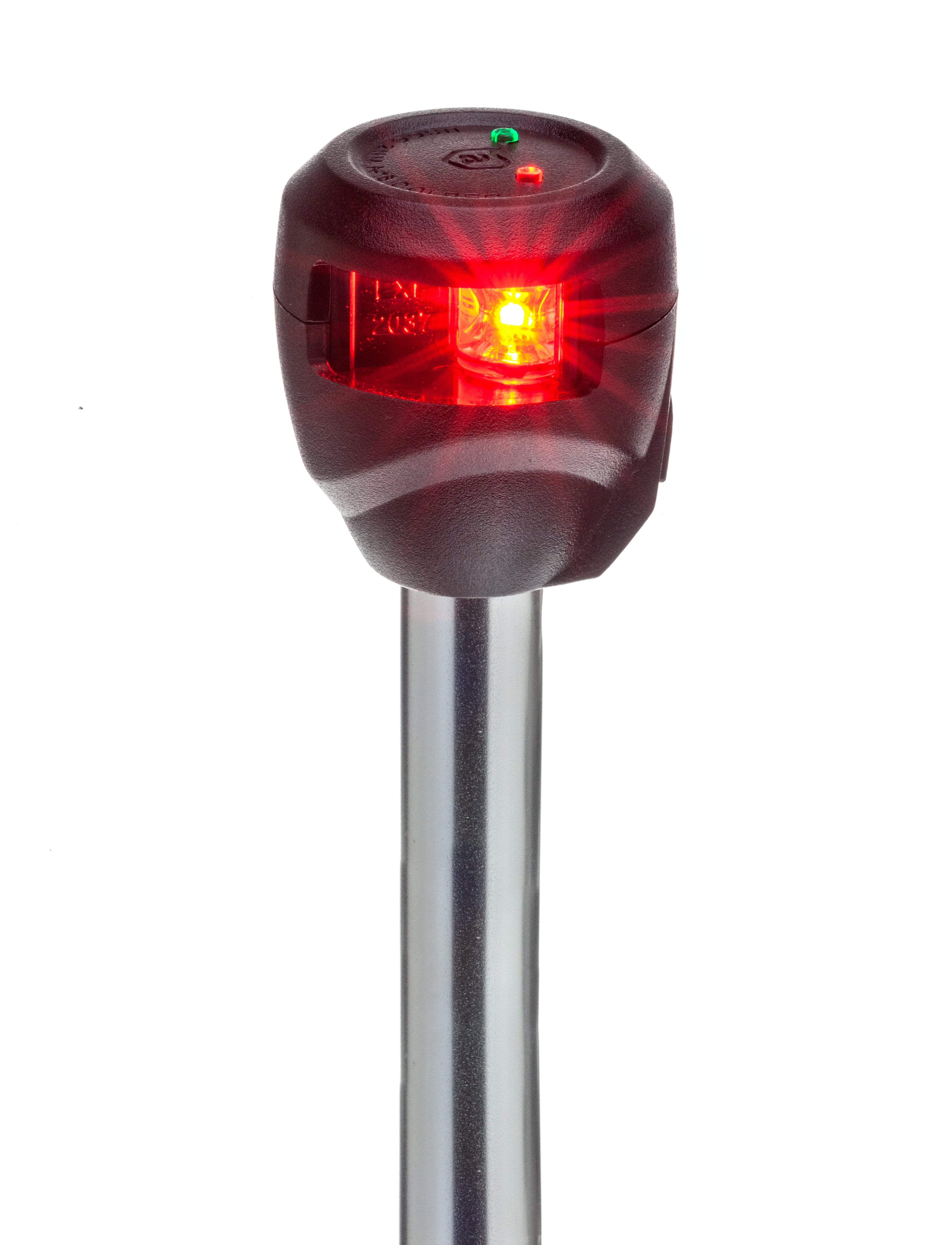 Attwood Marine LightArmor Bi-Color Straight with Task Light 3-Pin LED Navigation Pole Light